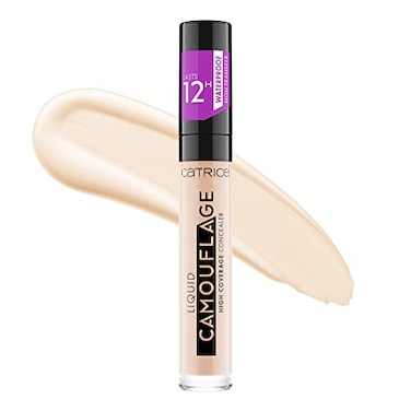 Catrice Cosmetics Catrice Liquid Camouflage High Coverage Concealer Ultra Long Lasting Concealer Oil Paraben Free Cruelty Free 005 Light Natural