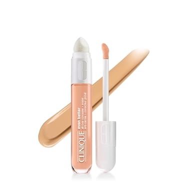Clinique Even Better AllOver Full Coverage Concealer Eraser Makeup For Dark Undereye Circles With Hyaluronic Acid Caffeine Hydrating Brightening Depuffing Vanilla 02 Fl Oz