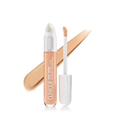 Clinique Even Better AllOver Full Coverage Concealer Eraser Makeup For Dark Undereye Circles With Hyaluronic Acid Caffeine Hydrating Brightening Depuffing Neutral 02 Fl Oz