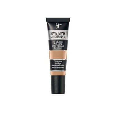 IT Cosmetics Bye Bye Under Eye Concealer Tan Bronze Waterproof Full Coverage Brightening Concealer For Dark Circles Fine Lines Redness Discoloration AntiAging 24H Wear 04 fl oz
