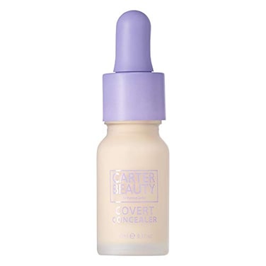 Carter Beauty By Marissa Carter Covert Brightening Concealer Creamy Instant Undereye Brightener and Redness Corrector Vegan Cruelty Free Unscented Marshmallow 03 OZ