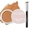 LOKFAR Full Coverage Cream Concealer Kit with Brush Hydrating Waterproof UnderEye Concealer for Concealing Dark Circles Acne Blemishes Pores and Spots 08