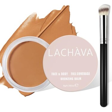 LOKFAR Full Coverage Cream Concealer Kit with Brush Hydrating Waterproof UnderEye Concealer for Concealing Dark Circles Acne Blemishes Pores and Spots 08
