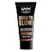 NYX PROFESSIONAL MAKEUP Born To Glow Naturally Radiant Foundation Medium Coverage Mahogany