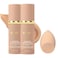 BARUBT 4 in 1 Color Changing Foundation with SPF 50 Moisturizing MediumFull Coverage Concealer Medium Spectrum Foundation Cream LongLasting Lightweight Makeup Liquid Natural Look Cosmetics