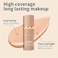 BARUBT 4 in 1 Color Changing Foundation with SPF 50 Moisturizing MediumFull Coverage Concealer Medium Spectrum Foundation Cream LongLasting Lightweight Makeup Liquid Natural Look Cosmetics