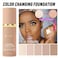 BARUBT 4 in 1 Color Changing Foundation with SPF 50 Moisturizing MediumFull Coverage Concealer Medium Spectrum Foundation Cream LongLasting Lightweight Makeup Liquid Natural Look Cosmetics