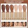 Lulesi Beauty Balm Serum Boosted Skin Tint Foundation Stick Tinted Moisturizer for Face Full Coverage Foundation Concealer Stick for Foundation Makeup Contour Sticks for Face Makeup Dewy Finish 05