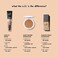e.l.f. elf Flawless Satin Foundation Lightweight Medium Coverage SemiMatte Finish Vegan CrueltyFree Snow 068 Fl Oz 20mL