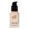 e.l.f. elf Flawless Satin Foundation Lightweight Medium Coverage SemiMatte Finish Vegan CrueltyFree Snow 068 Fl Oz 20mL
