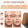 YJW Flawless Eraser Foundation StickKorean Hydrating Lightweight Foundation Stick with BrushMultiUse Foundation Stick Makeup Waterproof Thin and Cover Blemishes for All Skin Types deep wheat 05