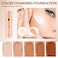 Botagus Match Cosmetics Foundation 4 in 1Light Spectrum4 in 1 Cosmetics Foundation Liquid with SPF 50 Concealer Cosmetic Lightweight Makeup Longwearing Waterproof for Makeup
