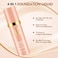 Botagus Match Cosmetics Foundation 4 in 1Light Spectrum4 in 1 Cosmetics Foundation Liquid with SPF 50 Concealer Cosmetic Lightweight Makeup Longwearing Waterproof for Makeup