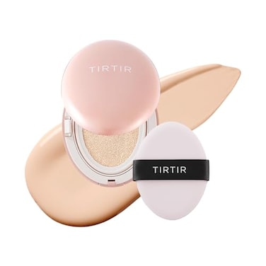 TIRTIR Mini Size All Cover Pink Cushion Korean Cushion Foundation 13N Fair Ivory 015 Fl Oz