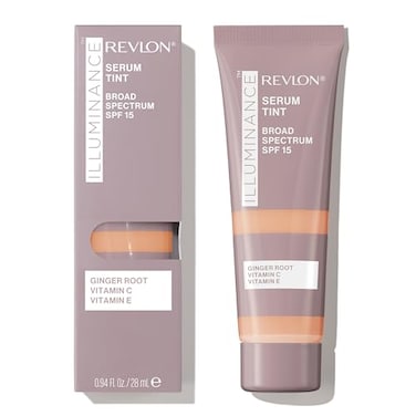 REVLON Revlon Illuminance Tinted Serum Triple Hyaluronic Acid Evens Out Skin Tone Over Time and Hydrates All Day SPF 15 313 Light Tan 094 fl oz