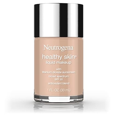 Neutrogena Healthy Skin Liquid Makeup Foundation with Broad Spectrum SPF 20 Sunscreen Medium Coverage Foundation with Nourishing ProVitamin B5 Warm Beige 90 1 fl oz
