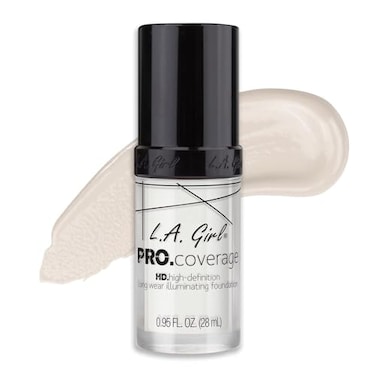 L.A. Girl LA Girl Pro Coverage Liquid Foundation White 095 Fl Oz