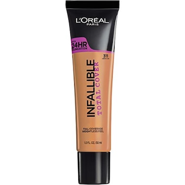 L'Oreal Paris LOral Paris Infallible Total Cover Foundation Creme Cafe 1 fl oz