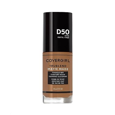 COVERGIRL TruBlend Matte Made Liquid Foundation Deep Golden 101 Fl Oz Pack of 1