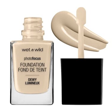wet n wild Photo Focus Dewy Liquid Foundation Makeup Porcelain 095 Fl oz