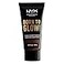 NYX PROFESSIONAL MAKEUP Born To Glow Naturally Radiant Foundation Medium Coverage Deep Espresso