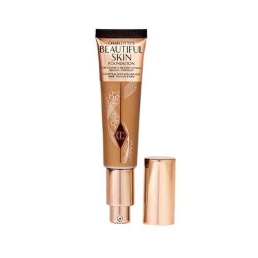 Charlotte Tilbury Beautiful Skin Medium Coverage Hydrating Foundation Buildable Liquid Makeup for Instant Glow Plumping Hydration Lasting Skincare Benefits 11 Neutral