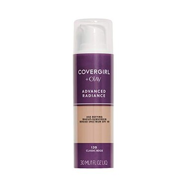 COVERGIRL Advanced Radiance AgeDefying Foundation Makeup Classic Beige 1 oz Packaging May Vary