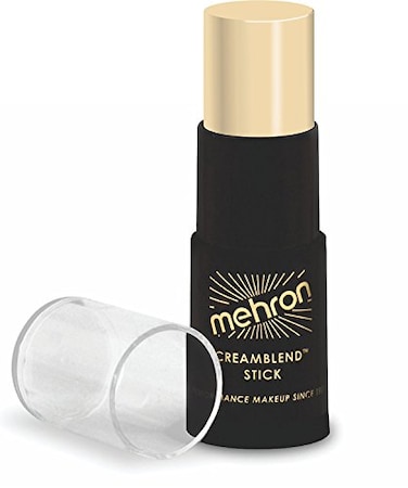 Mehron Makeup CreamBlend Stick Professional Face Paint Body Paint Foundation Cream Makeup Perfect for Stage Screen Special FX Cosplay Drag and Halloween 75 oz 21 g Light 0