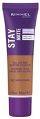 Rimmel London Stay Matte Liquid Mousse 502 Warm Caramel Foundation Lightweight Shine Control OilFree 1oz