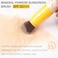 firstfly Mineral Powder Sunscreen for Face Scalp SPF 35 Brush on Sunscreen Setting Powder Matte Oil Control Hair Sunscreen Face Powder Lasting Lightweight Breathable Travel Essentials 02 Medium