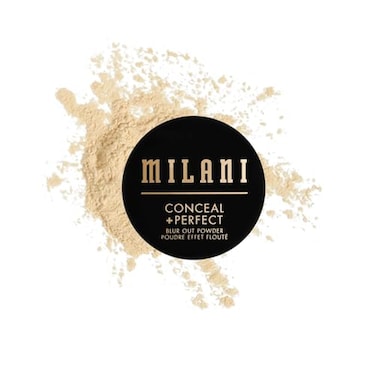 Milani Conceal Perfect Setting Powder Makeup Banana Blur Out Talcfree Formula Pore Blurring Filtered Finish