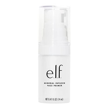 e.l.f. elf Mineral Infused Face Primer Primer For A Smooth Foundation Base Fills In Fine Lines Refines Complexion Vegan Crueltyfree Small