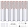 AMORIX 6pcs Lip Gloss Tubes with Wand 5ml Empty Rhinestone Lip Gloss Containers Lipgloss Bottles Crystal Lipgloss Supplies Kit with Syringe