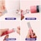 AMORIX 6pcs Lip Gloss Tubes with Wand 5ml Empty Rhinestone Lip Gloss Containers Lipgloss Bottles Crystal Lipgloss Supplies Kit with Syringe