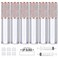 AMORIX 6pcs Lip Gloss Tubes with Wand 5ml Empty Rhinestone Lip Gloss Containers Lipgloss Bottles Crystal Lipgloss Supplies Kit with Syringe