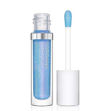 Jordana JORDANA Cosmic Glow Holographic Lip Gloss Galactic Blue