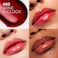 L'Oreal Paris LOreal Paris Plump Ambition Hyaluron Lip Oil 24 HR Lip Gloss with Hyaluronic Acid Volumizing Formula with GlassLike Shine Wine Oclock 485 016 Fl Oz