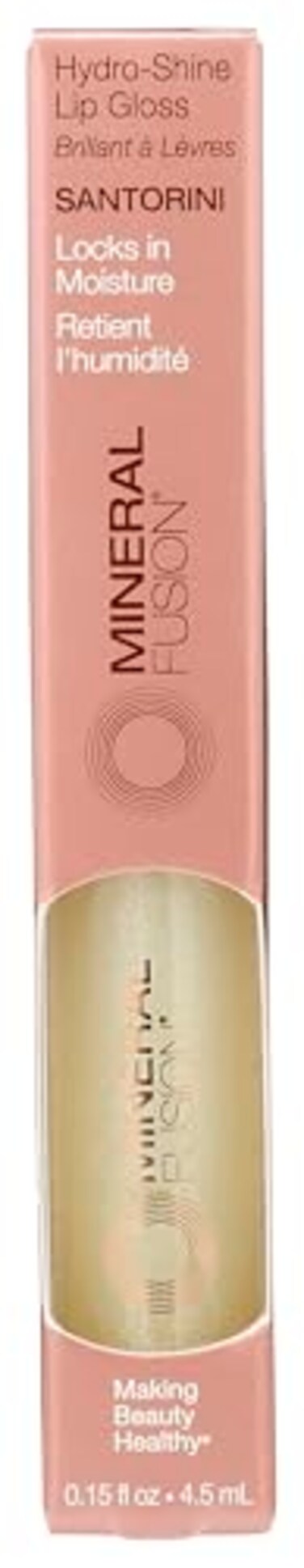 Mineral Fusion HydroShine Lip Gloss Santorini 015 Ounces
