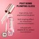 Revolution Beauty Revolution Pout Bomb Plumping Lip Gloss High Shine Rich Glossy Pigment Infused with Vitamin E Peachy Coral 015 fl oz
