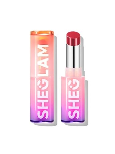 SHEGLAM Mirror Kiss HighShine Lipstick Silky Jelly Texture HydratedSmooth Lip GlossIt Takes Guts