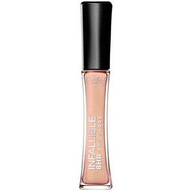 L'Oreal Paris LOreal Paris Makeup Infallible 8 Hour Hydrating Lip Gloss Petal 021 Fl Oz