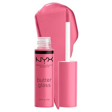 NYX PROFESSIONAL MAKEUP Butter Gloss NonSticky Lip Gloss Vanilla Cream Pie Mauve
