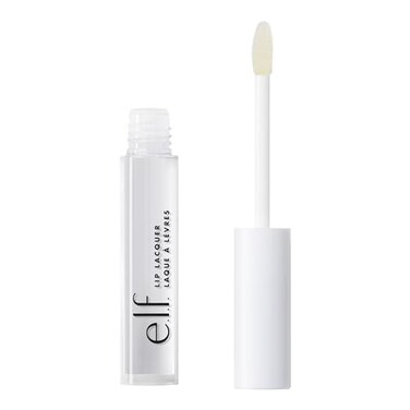e.l.f. elf Lip Lacquer Hydrating Lip Gloss NonSticky UltraShine with Vitamin A E Vegan CrueltyFree Clear