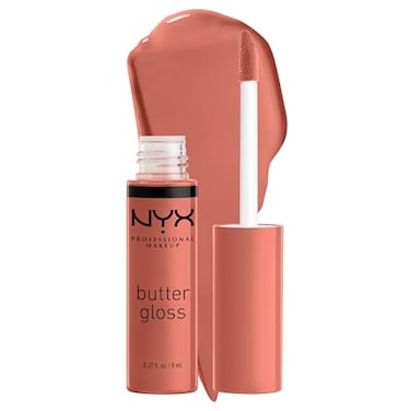 NYX PROFESSIONAL MAKEUP Butter Gloss NonSticky Lip Gloss Bit Of Honey Peach Nude