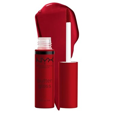 NYX PROFESSIONAL MAKEUP Butter Gloss NonSticky Lip Gloss Rocky Road Wine