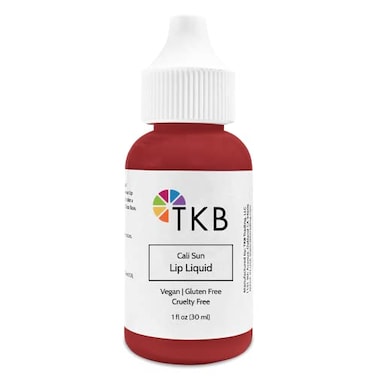 TKB Trading, TKB Lip Liquid Color Liquid Lip Color for TKB Gloss Base DIY Lip Gloss Pigmented Lip Gloss and Lipstick Colorant Made in USA 1floz 30ml Cali Sun