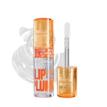 Charm Kiss Duck Lip Plumper Glow Hydrating Fat Lip Oil Plumper Gloss Glitter Shine Make Lips Fuller 01
