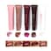 HUDABABY 5 Colors Mirror Lip Glaze Plumping Hydrating Gloss LongLasting Moisturizing NonSticky Oil Quick Full Lip Color