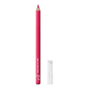 e.l.f. elf Cream Glide Lip Liner HighlyPigmented Pencil For Shaping Sculpting Lips SemiMatte Finish Vegan CrueltyFree Fuschia Forward