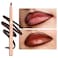 Oulac Brown Lip Liner Pencil 2in1 Retractable Makup Crayon for Lipliner and Eyeliner Highly Pigmented Smooth Long Lasting and Waterproof Formula Vegan Beauty 03 Teddy